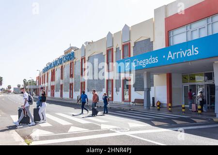 Internationaler Flughafen Amílcar Cabral (Sal), Sal, República de Cabo (Kap Verde) Stockfoto