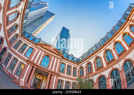 PalaisQuartier in Frankfurt Stockfoto