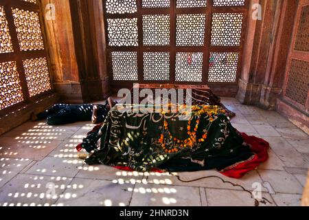 Jama Masjid in Fatehpur Sikri ist eine Moschee in Agra, die 1571 fertiggestellt wurde Stockfoto