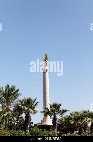 Der Krieg-Denkmal, Valletta, Malta Stockfoto