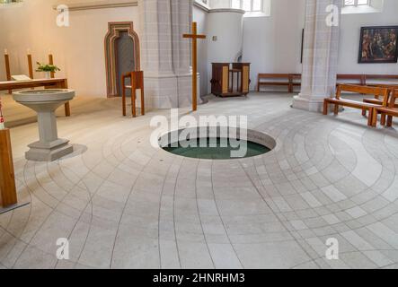 In der berühmten St. Petri - Pauli Kirche in Eisleben Stockfoto