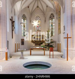 In der berühmten St. Petri - Pauli Kirche in Eisleben Stockfoto