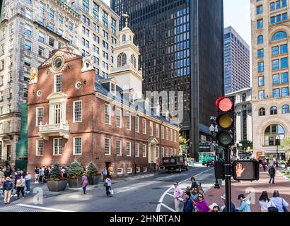 Old State House in Boston Stockfoto