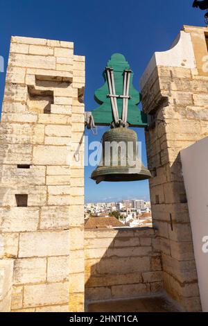 Glocke des Klosters in Faro, Portugal Stockfoto