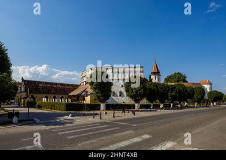 Die Schlosskirche von Prejmer in Rumänien Stockfoto