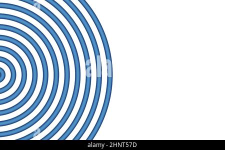 Abstrakt blau und weiß Süßigkeiten Spirale Hintergrund. Musterdesign für Banner, Cover, Flyer, Postkarte, Poster, Andere. Vektor-Illustration mit rundem Lollipop Stock Vektor