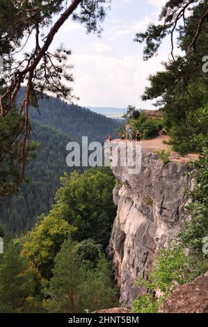 Vorsprung Stockfoto