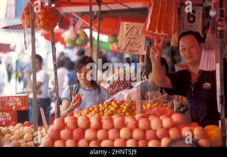 MALAYSIA KUALA LUMPUR CHINA TOWN MARKET Stockfoto