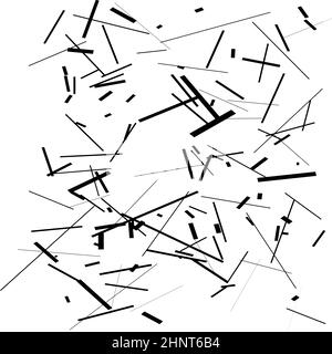 Zufällige Diagonalen, schräge, schiefe Linien, Streifen Textur Muster Vektor - Stock Vektor Illustration, Clip-Art Grafiken Stock Vektor