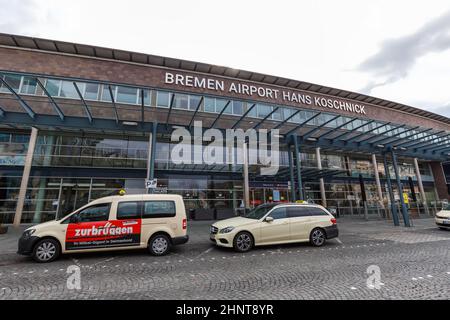 Bremen Airport BRE Terminal in Deutschland Stockfoto