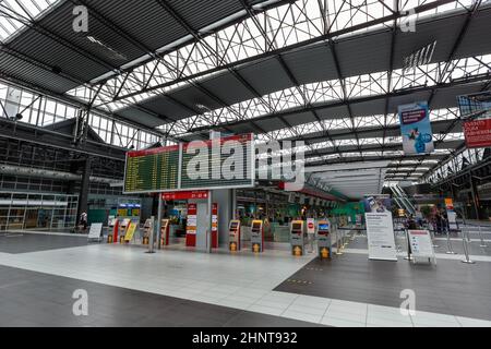 Dresden Airport DRS Terminal in Deutschland Stockfoto