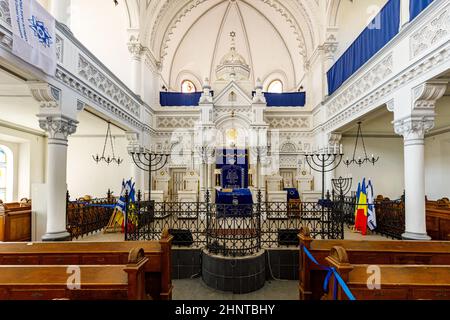 Die jüdische Synagoge von Brasov in Rumänien Stockfoto