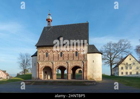 Königssaal im Kloster Lorsch, Lorsch, Hessen, Deutschland Stockfoto