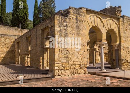 Palast von Medina Azahara Stockfoto