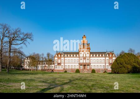 Historisches Schloss Philipsruh in Hanau, Bayern, Deutschland Stockfoto