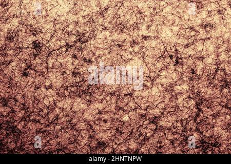 Braunes Material abstrakter Hintergrund. Filzteppich Textur Stockfoto