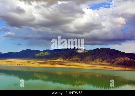 Kasachstan. Canyon of Sharynsky - Tal der Burgen und Uiguren Stockfoto