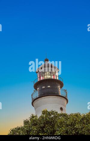 Schöner Leuchtturm von Key West in Florida Stockfoto