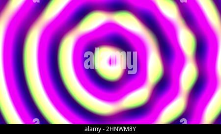 Abstrakt bunten Kreis mit hypnotischen Spinning-Bewegung, Computer generiert. 3d-Rendering von Vortex-Hintergrund Stockfoto