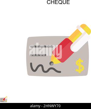 Überprüfen Sie das einfache Vektorsymbol. Illustration Symbol Design-Vorlage für Web mobile UI-Element. Stock Vektor