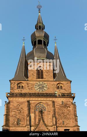 Berühmte sankt Wendelin Kirche in Sankt Wendel Stockfoto