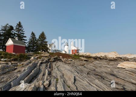 Der berühmte alte Leuchtturm von Bristol am Tag Stockfoto