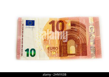 Euro-Währung aus Europa, Euro-Europäische Banknoten. Stockfoto