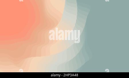 Bunte Papierschichten. Abstrakter 3D-Farbverlauf. Bunte Origami-Form Konzept Stock Vektor