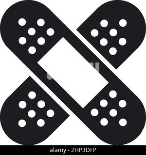 Binde pester medizinische Vektor Symbol Illustration Design-Vorlage Stock Vektor