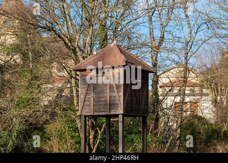 Holzdovekote in Coulommiers (seine et Marne) - Frankreich Stockfoto