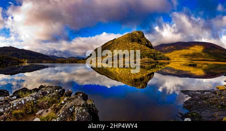 Eagles Nest, The Long Range, Upper Lakes, Killarney National Park, County Kerry, Irland Stockfoto