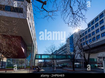 Wien, Wien: Fachhochschule Technikum Wien im Jahr 20. Brigittenau, Wien, Österreich Stockfoto