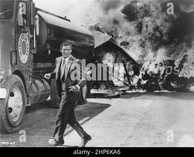 Foto von Cary Grant aus dem Film North by Northwest (1959) Stockfoto