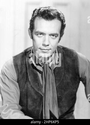 Werbefoto von Pernell Roberts als Adam Cartwright der Fernsehserie Bonanza Stockfoto