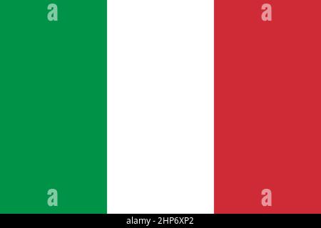 Abstrakte Flagge Italien Stock Vektor