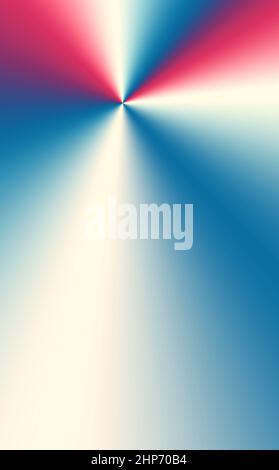 Illustration von Gradient Indigo Blue mit rubinroten Balken für abstrakten Hintergrund Stockfoto