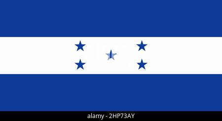 Abstrakte Flagge Honduras Stock Vektor