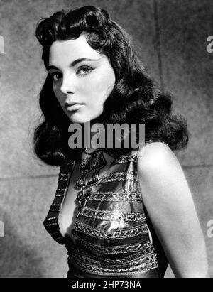 Joan Collins im Land der Pharaonen Ca. 1955 Stockfoto