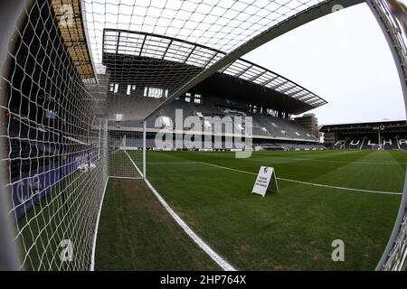 London, Großbritannien. 18th. Februar 2022. Gesamtansicht des Stadions in London, Vereinigtes Königreich am 2/18/2022. (Foto von Arron Gent/News Images/Sipa USA) Quelle: SIPA USA/Alamy Live News Stockfoto