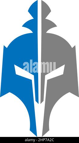 Gladiator, Spartan Icon Logo Design Vektor Stock Vektor