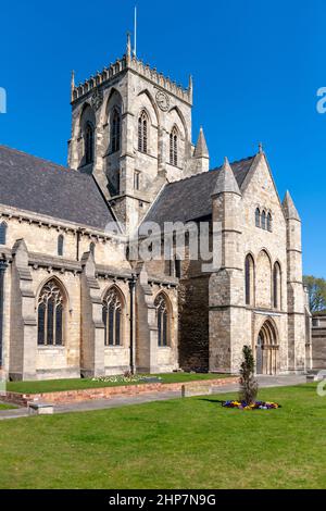 Grimsby Minster - St James Parish Church - Grimsby, North East Lincolnshire, England, Großbritannien Stockfoto