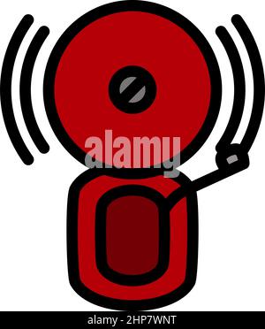 Feueralarm-Symbol Stock Vektor