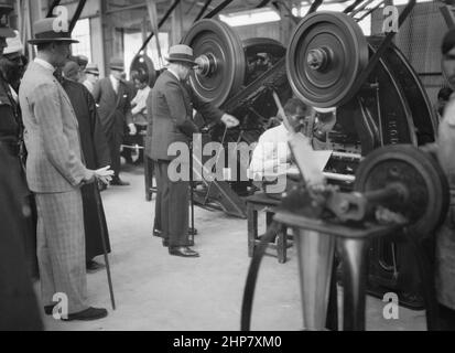 Geschichte des Nahen Ostens: Eröffnungstag von Shell in Haifa Ort: Israel--Haifa ca. zwischen 1934 und 1939 Stockfoto