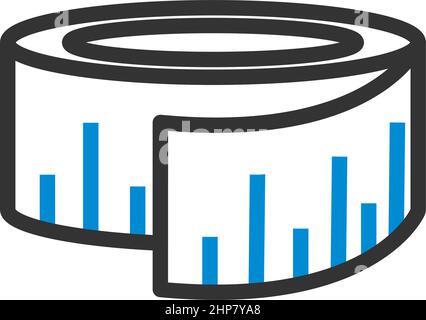 Symbol Für Maßband Stock Vektor