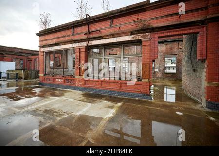 Manchester Piccadilly Station ehemalige Mayfield-Paketplattformen Stockfoto