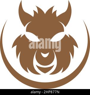 Eichhörnchen Logo Vektor Symbol Design Illustration Stock Vektor