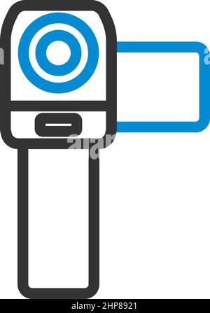 Video-Kamera-Symbol Stock Vektor