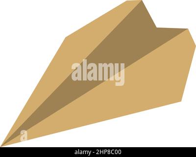 Paper Plane Symbol Stock Vektor