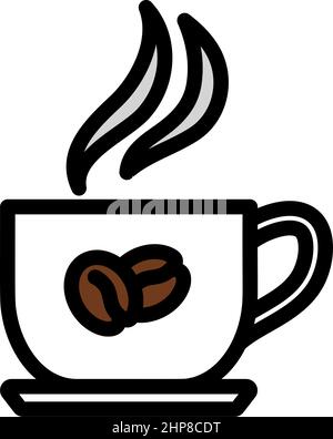 Kaffeetasse-Symbol Stock Vektor