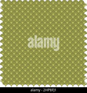 Vorlage für Vektorgrafik Fischschuppen Stock Vektor